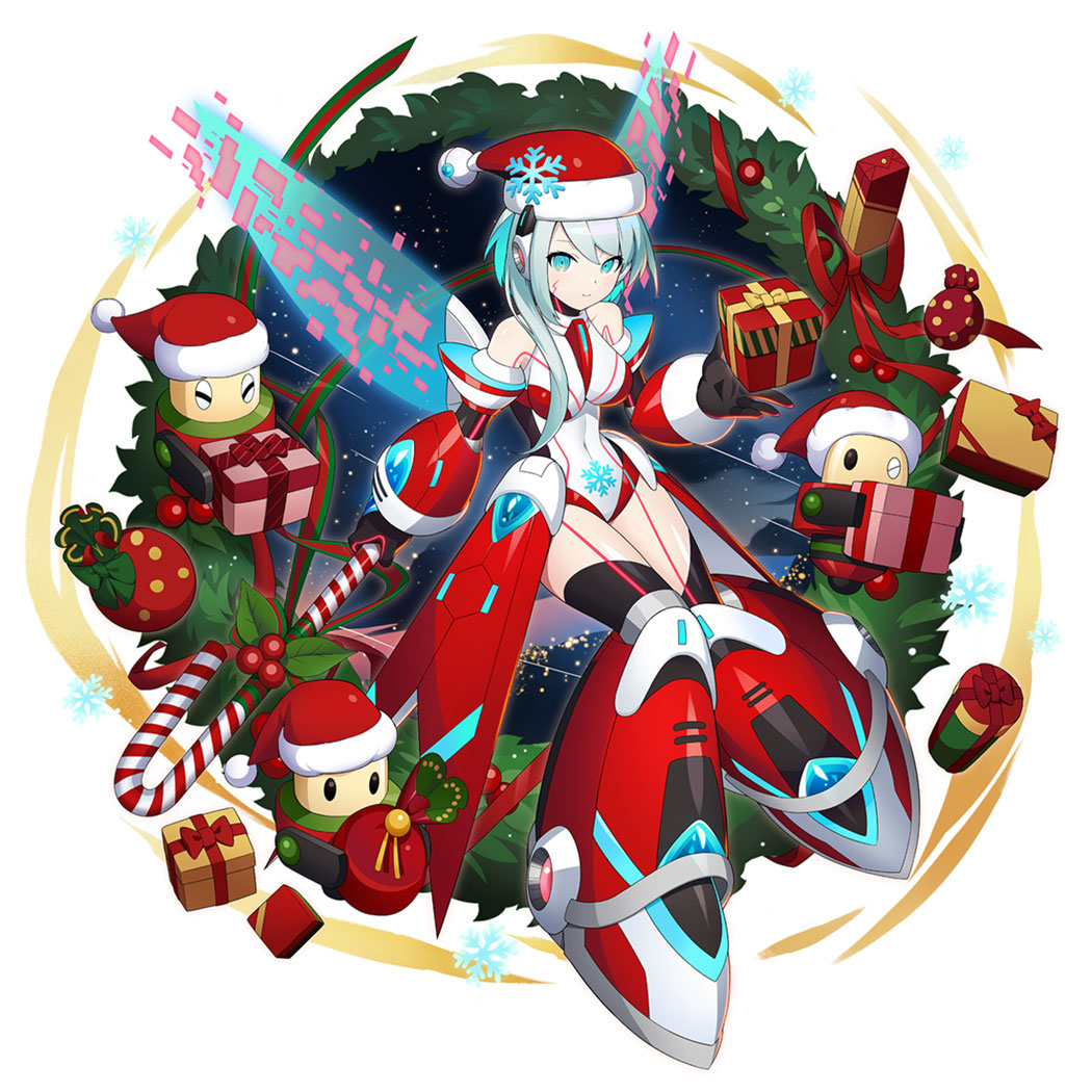 Christmas iCO Art from Mega Man X DiVE