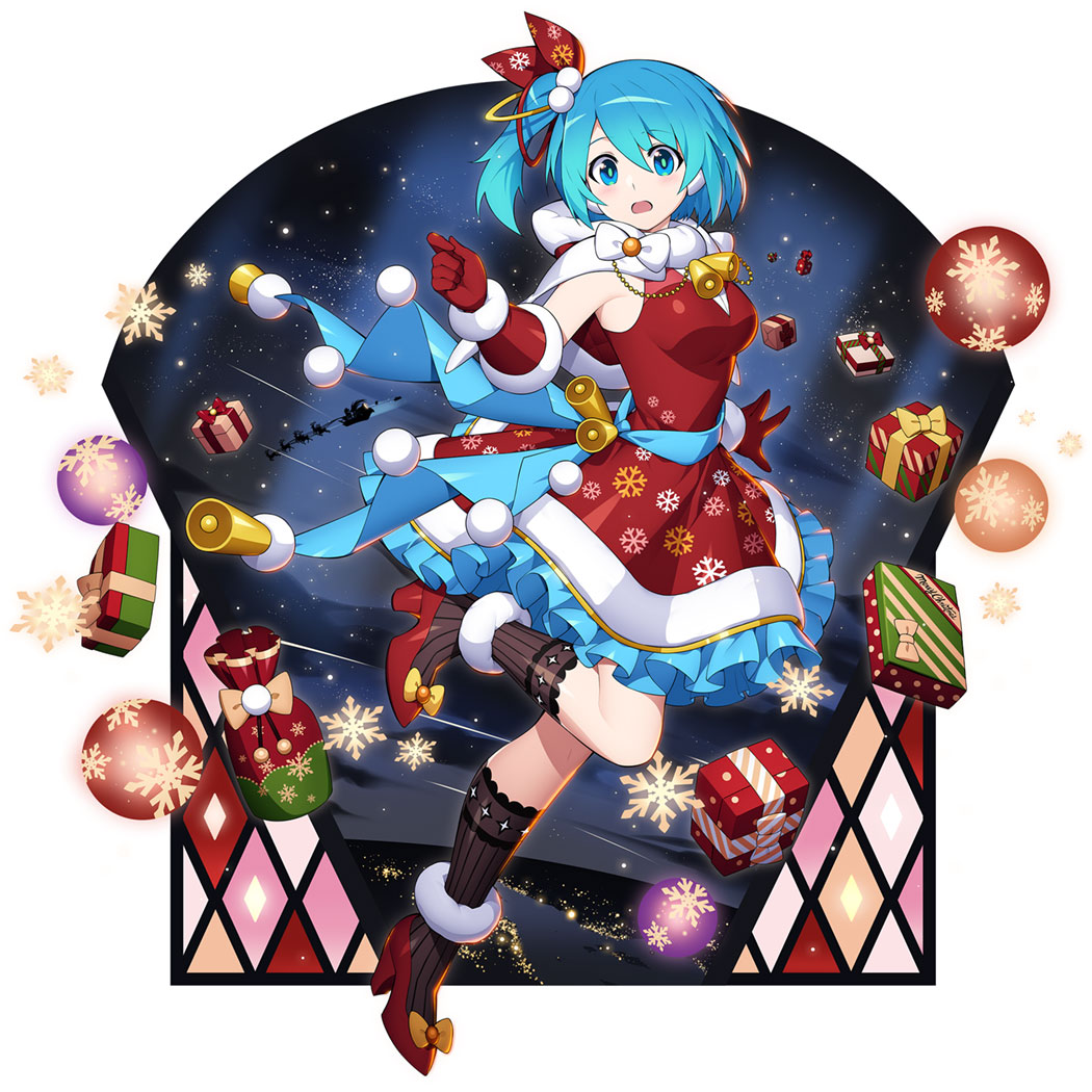 Christmas RiCO Art from Mega Man X DiVE