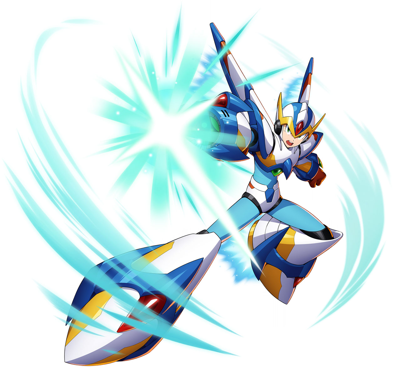Falcon Armor X Art from Mega Man X DiVE