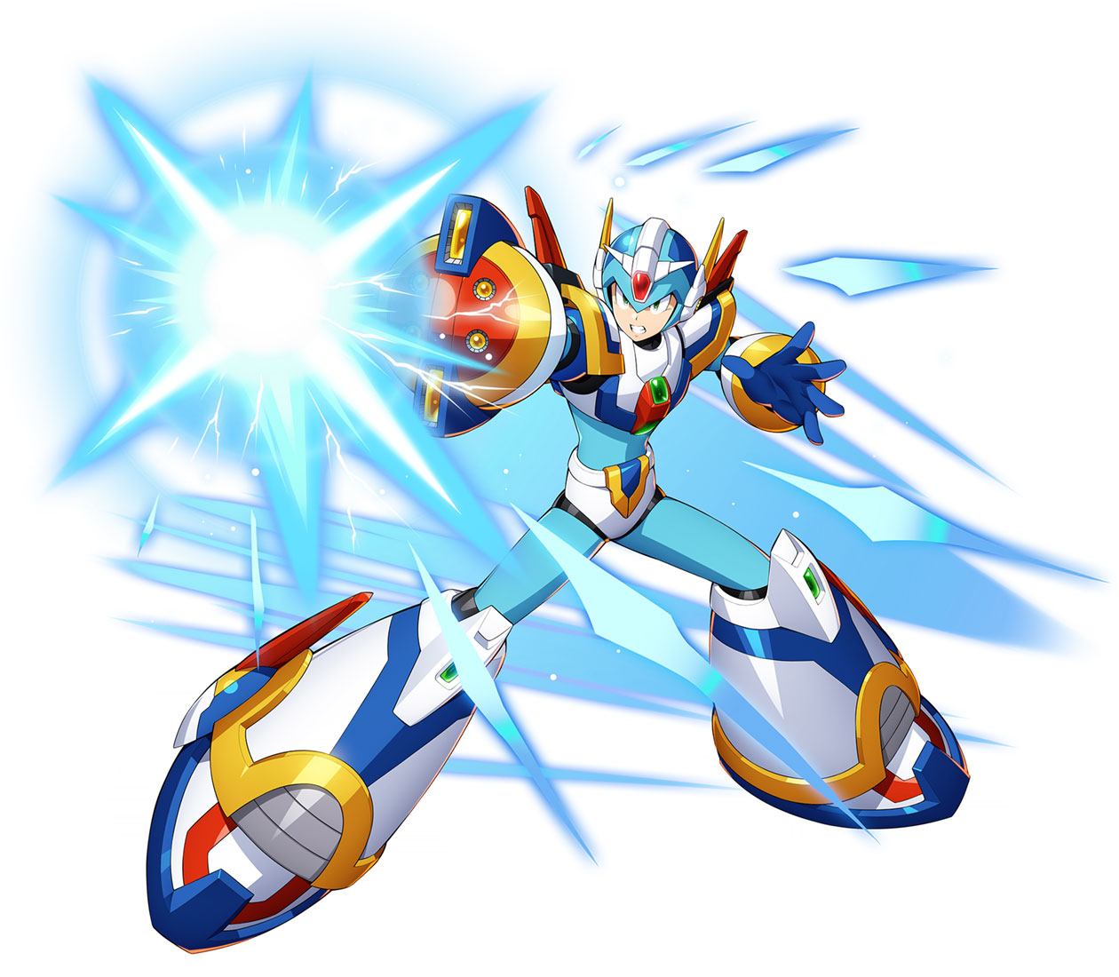 Fourth Armor X Art from Mega Man X DiVE