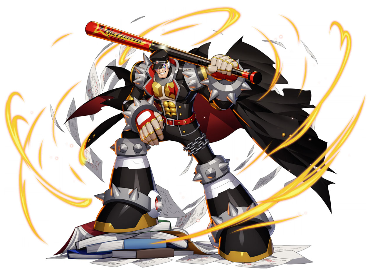 Gangsta Boy Sigma Art from Mega Man X DiVE