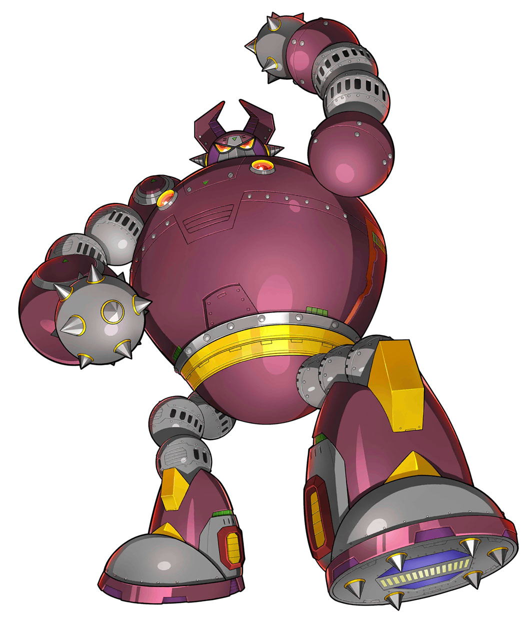 Gigantic Mechaniloid CF-0 Art from Mega Man X DiVE