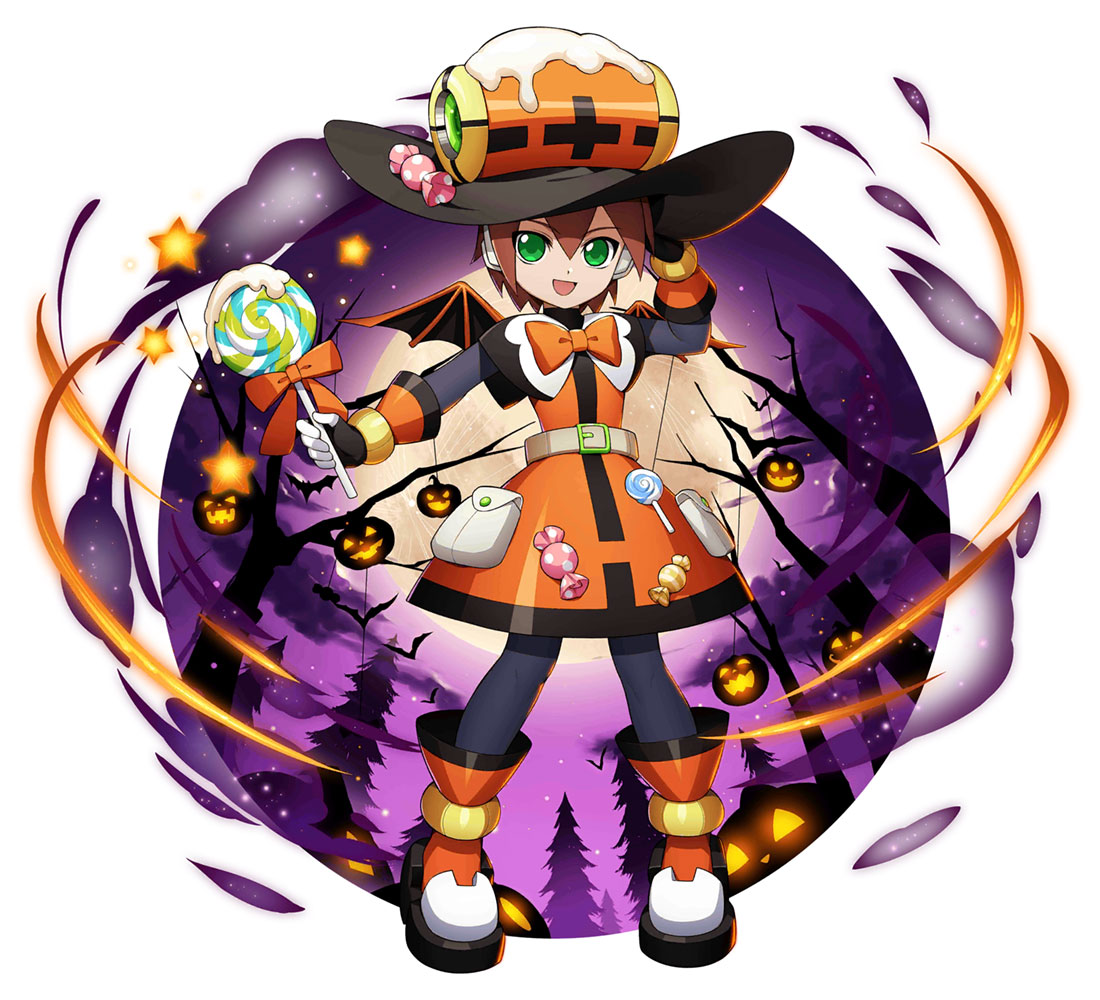 Halloween Aile Art from Mega Man X DiVE