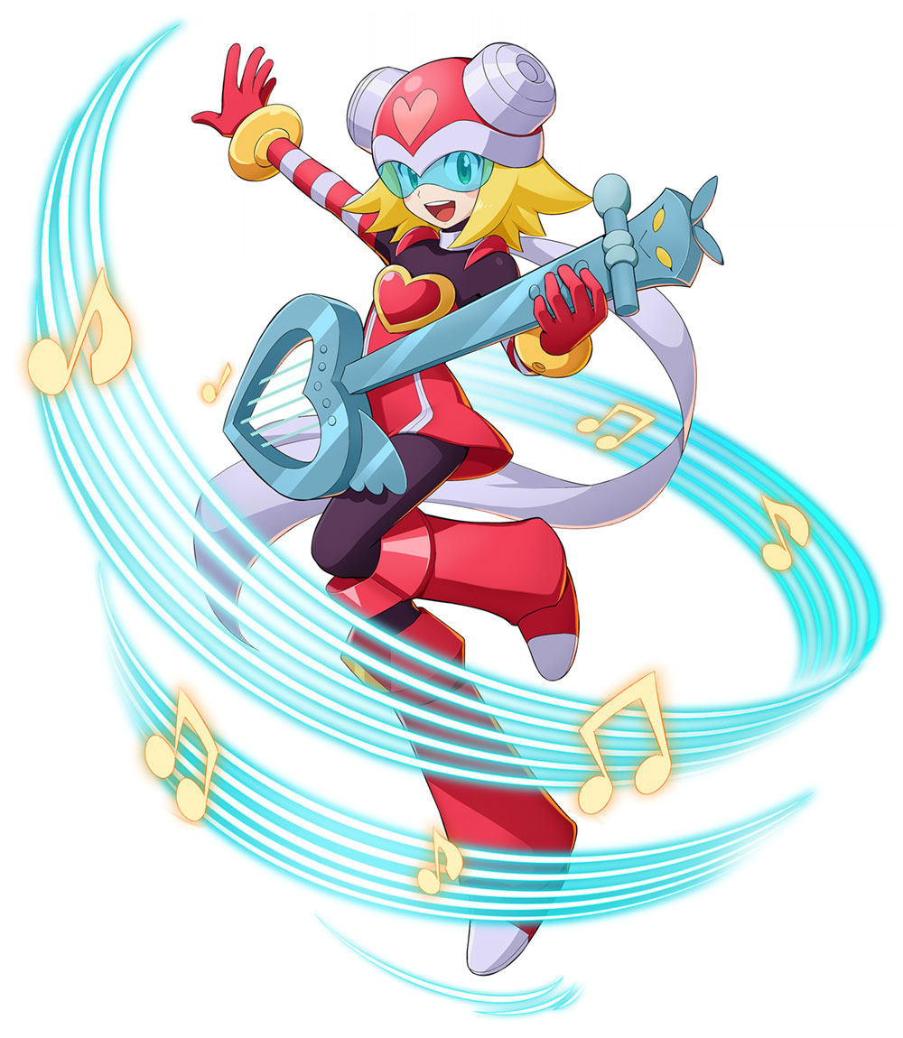 Harp Note Art from Mega Man X DiVE