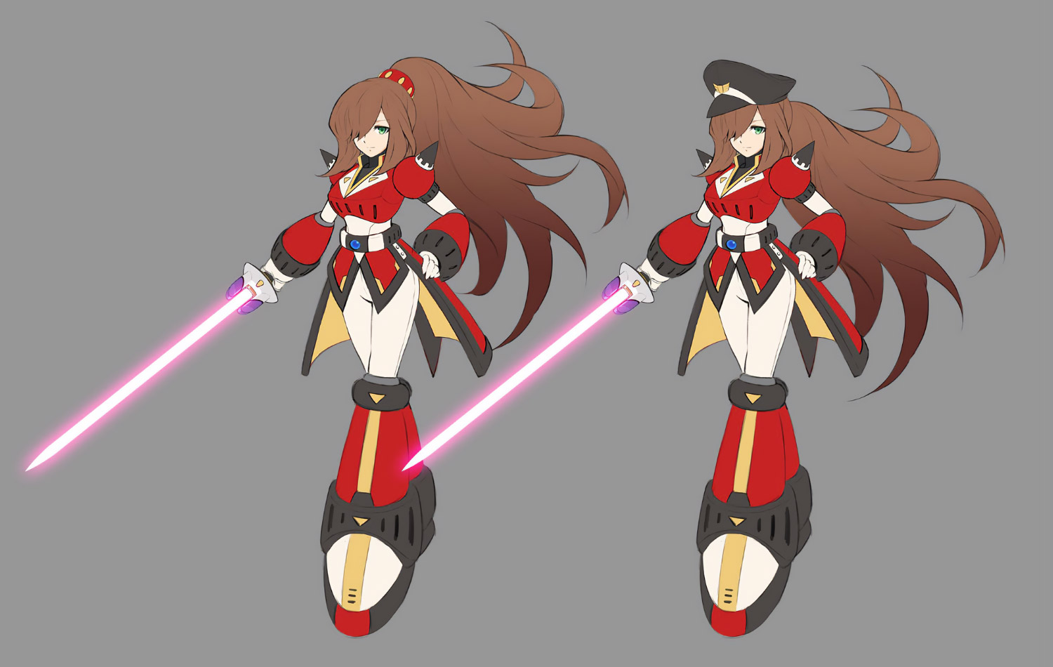 Iris -another- Concept Artwork from Mega Man X DiVE