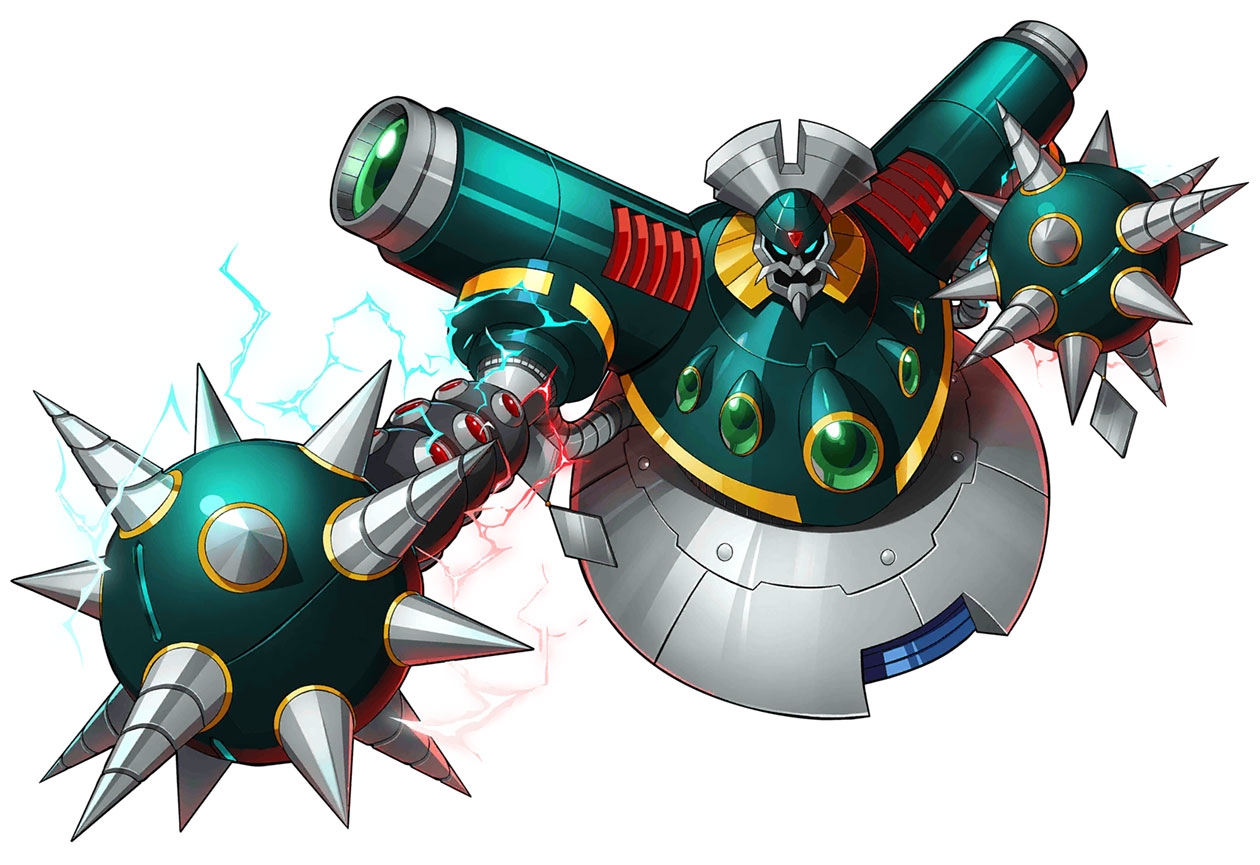 Maoh the Giant Art from Mega Man X DiVE