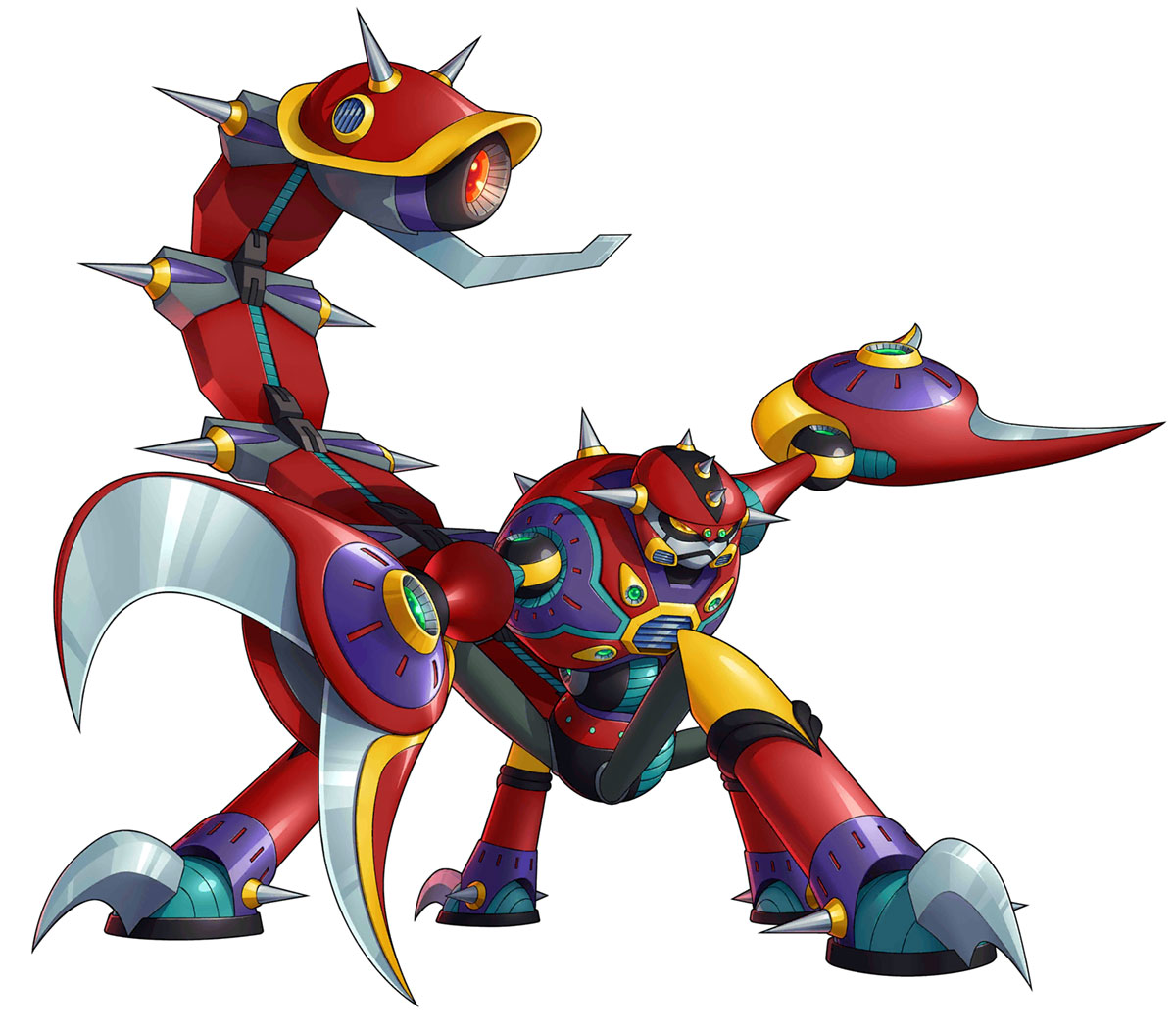 Mega Scorpio Art from Mega Man X DiVE