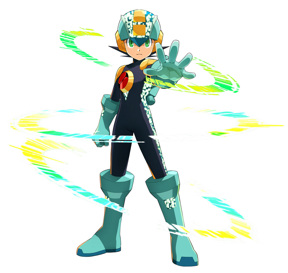 Megaman.EXE Hub Style Art from Mega Man X DiVE