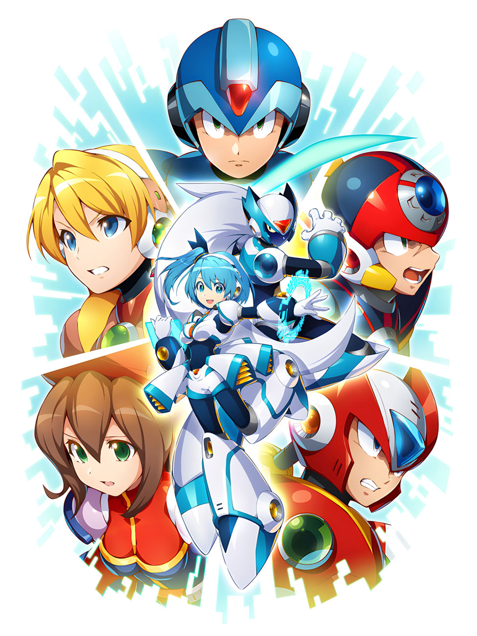 Promo Art from Mega Man X DiVE