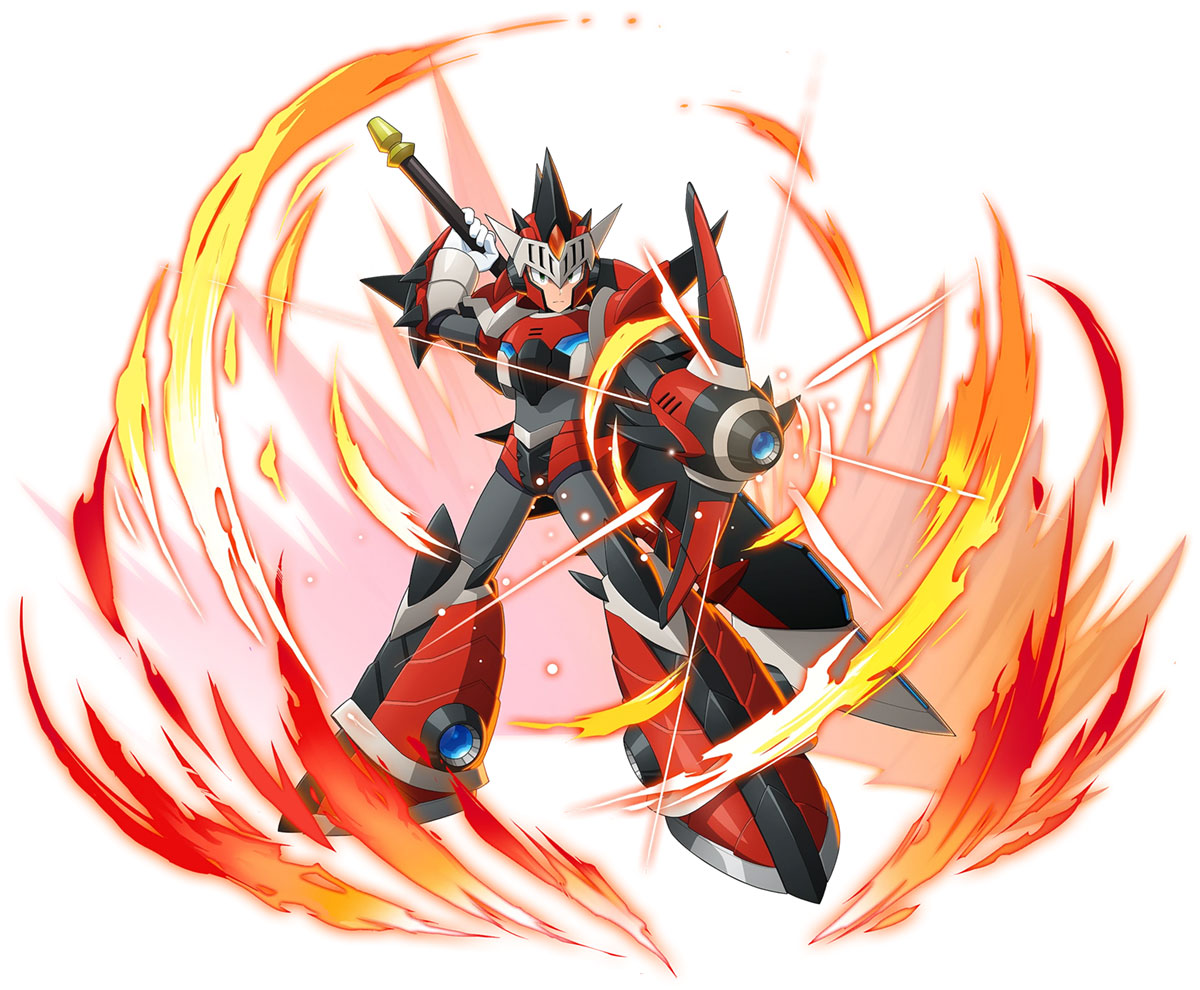 Rathalos Armor X Art from Mega Man X DiVE