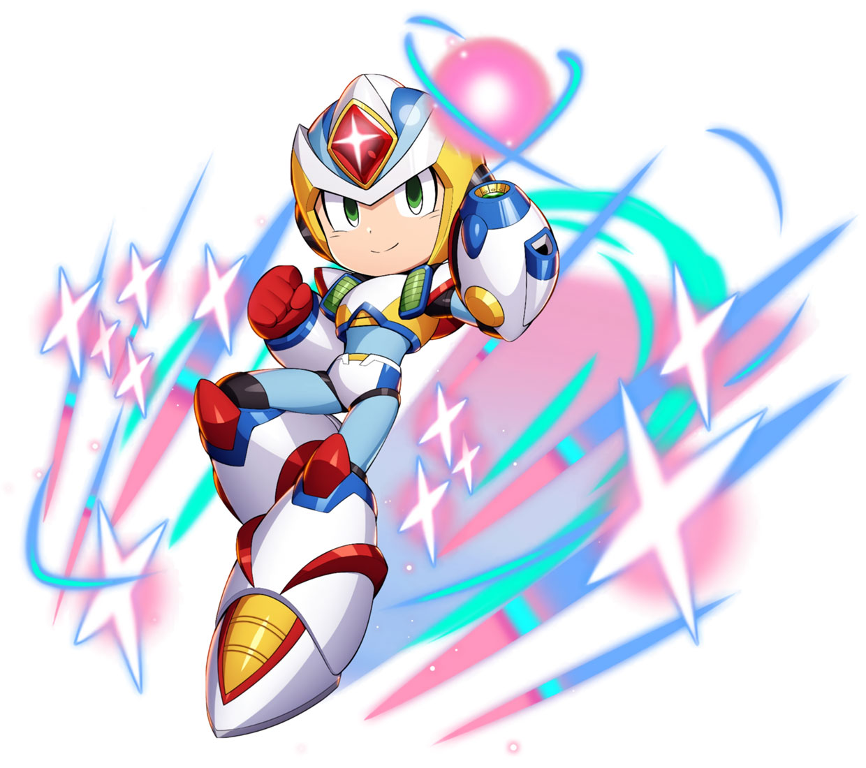 SD Second Armor X Art from Mega Man X DiVE