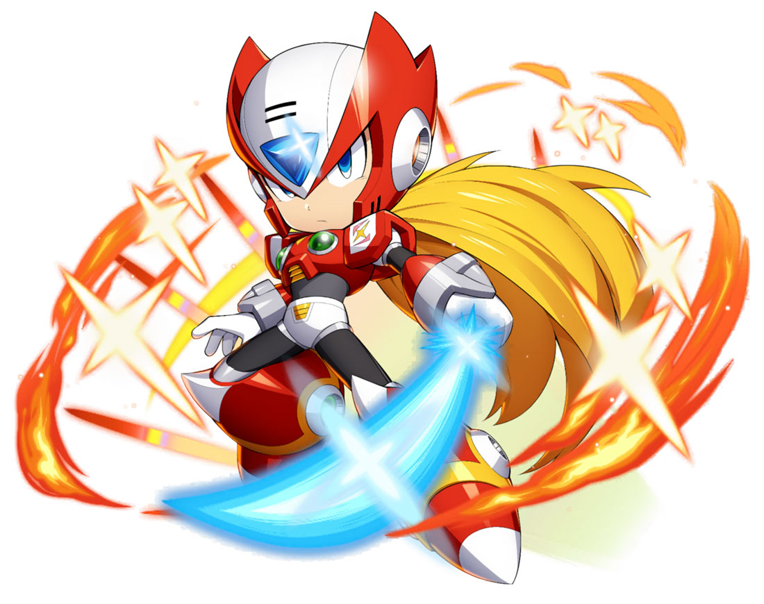 SD Zero Art from Mega Man X DiVE