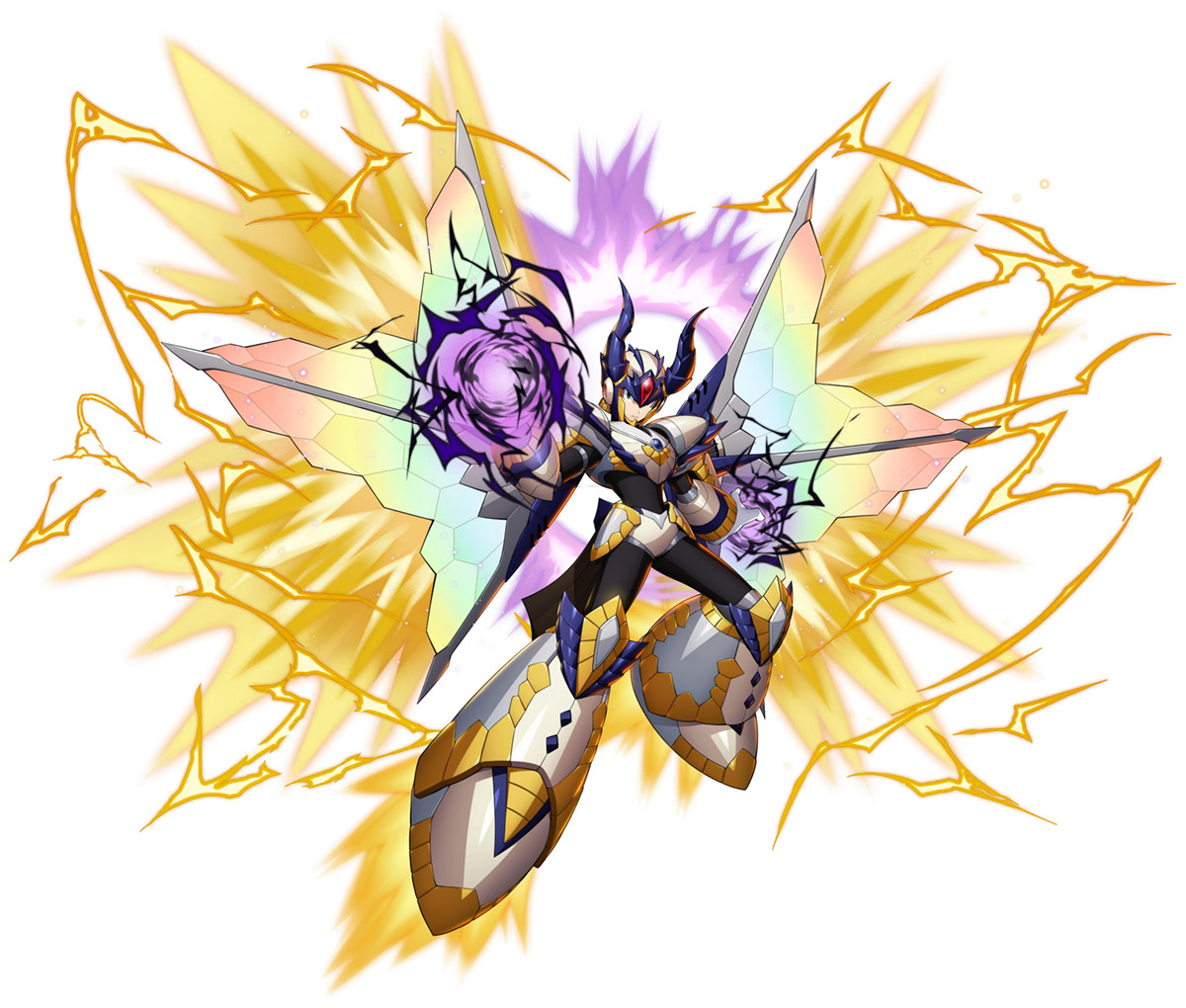 Shagaru Armor X Art from Mega Man X DiVE
