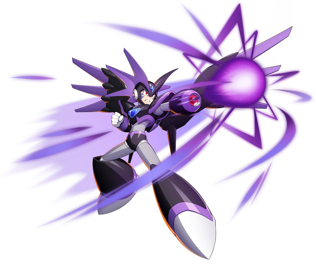Super Bass Art from Mega Man X DiVE