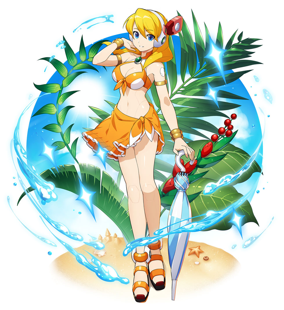 Swimsuit Alia Art from Mega Man X DiVE