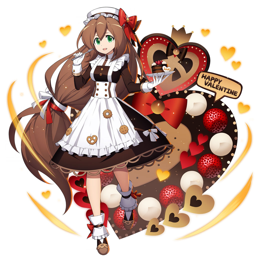 Valentine's Day Iris Art from Mega Man X DiVE