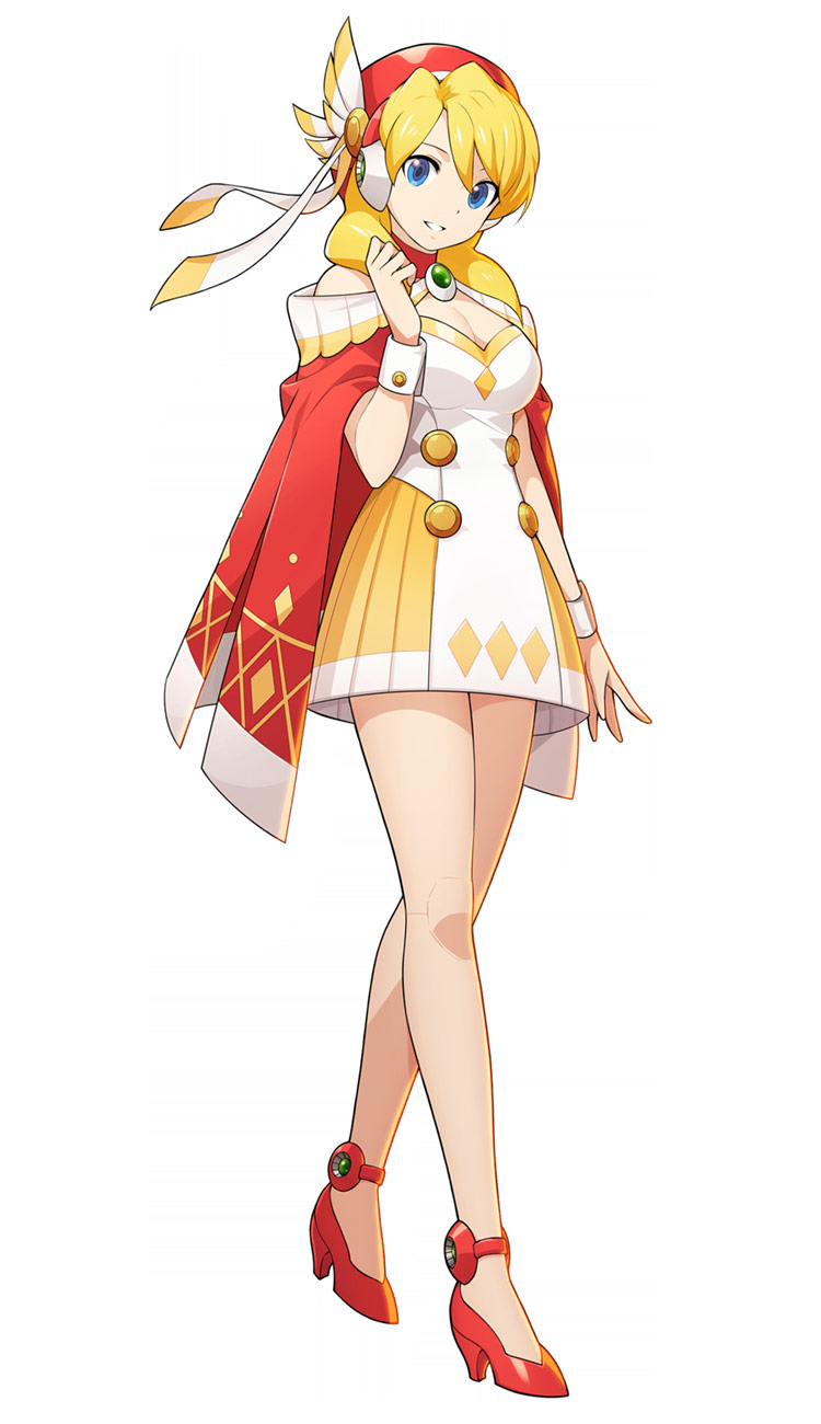 White Day Alia Art from Mega Man X DiVE