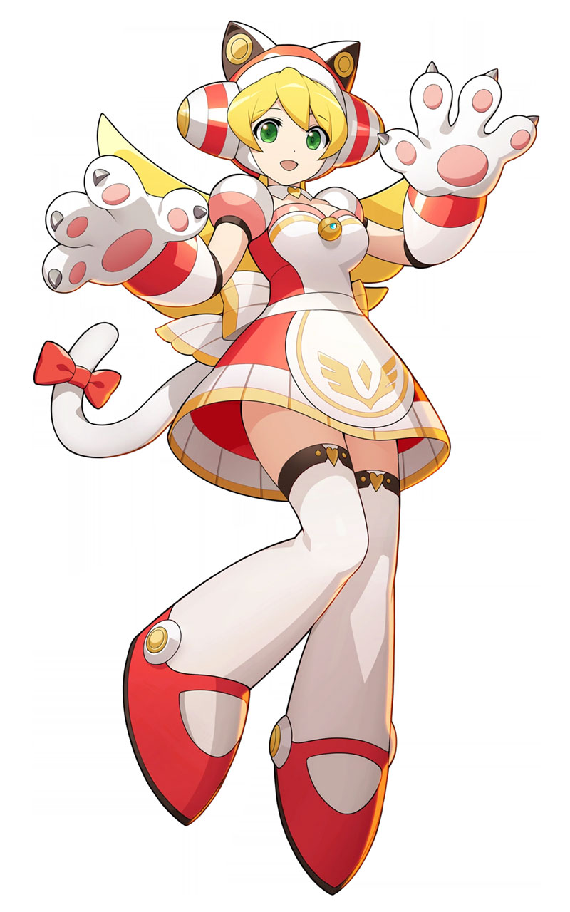 White Day Cinnamon Art from Mega Man X DiVE