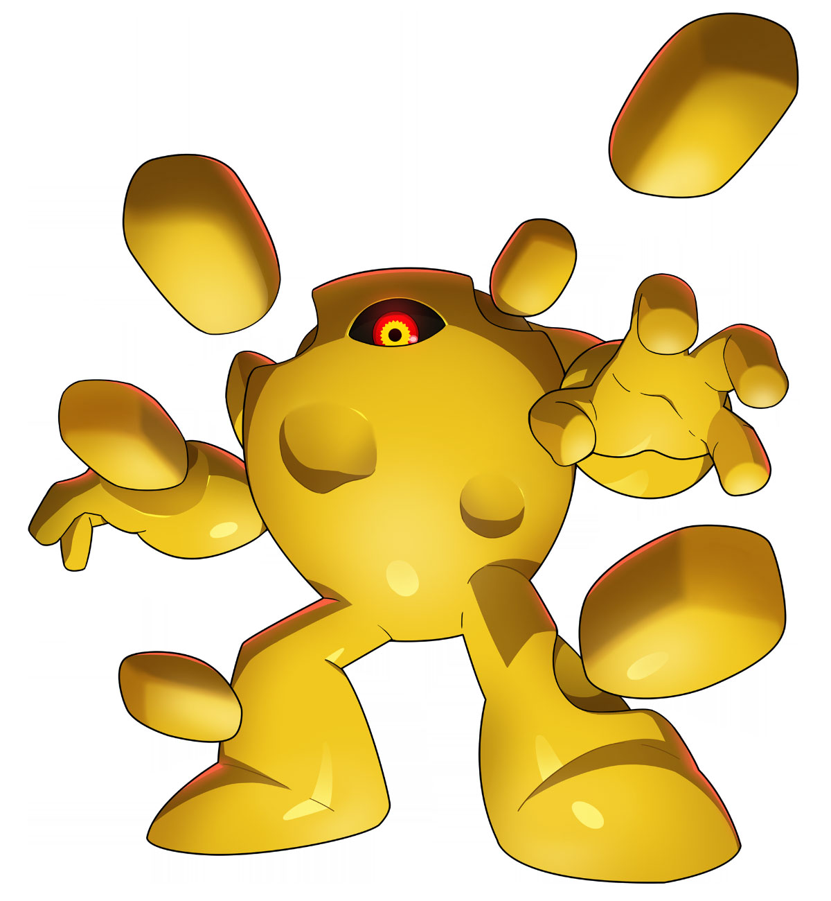 Yellow Devil Art from Mega Man X DiVE