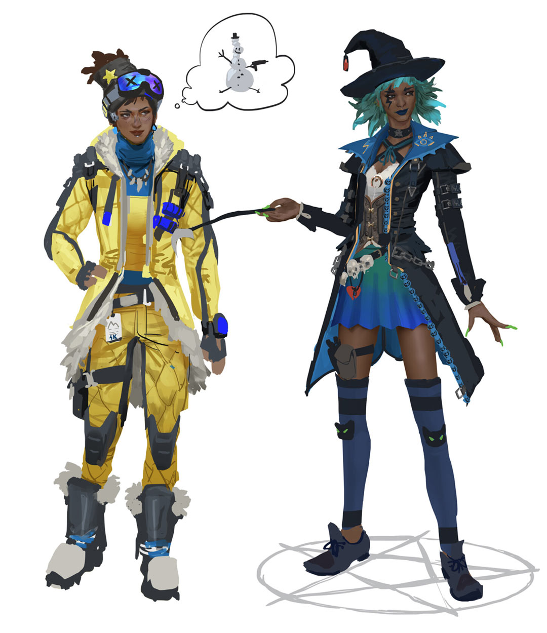 Anu Customization 5 Art from New Tales from the Borderlands