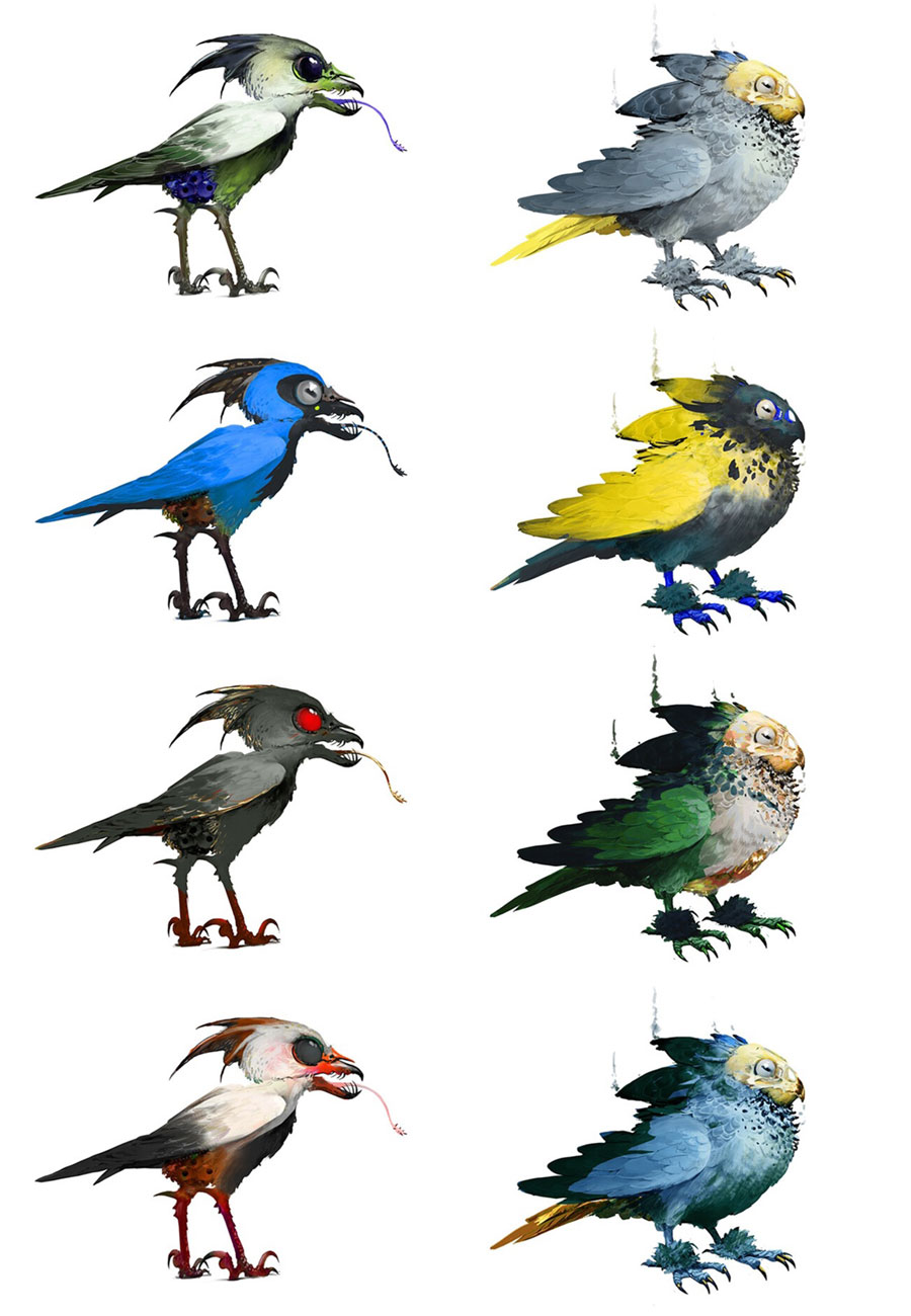 Birds Art from New Tales from the Borderlands