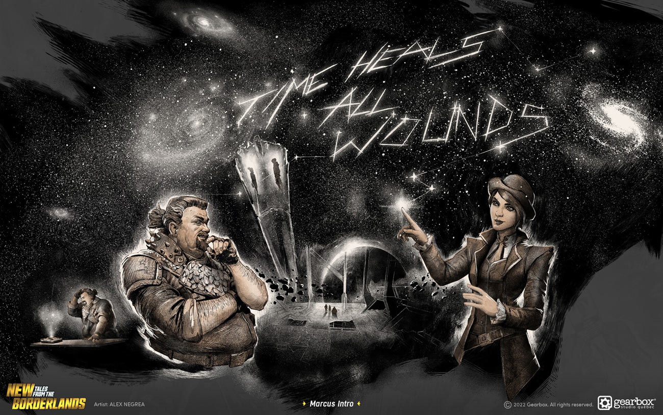 Marcus Intro 2 Art from New Tales from the Borderlands