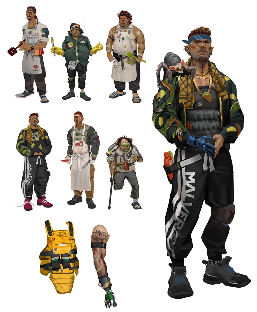 Pasquale Paco Dupont Art from New Tales from the Borderlands