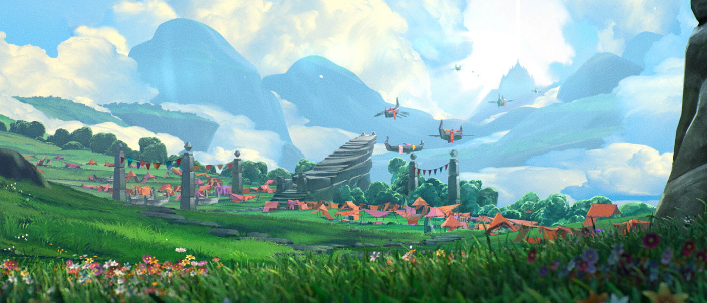 Cinematic: Landscape Art from Sky: Children of the Light