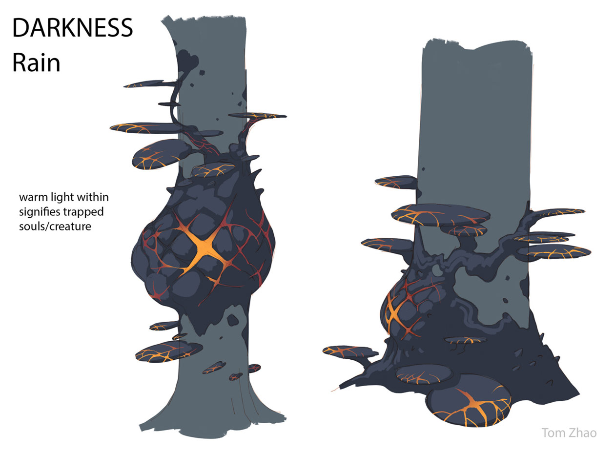 Darkness Rain Art from Sky: Children of the Light