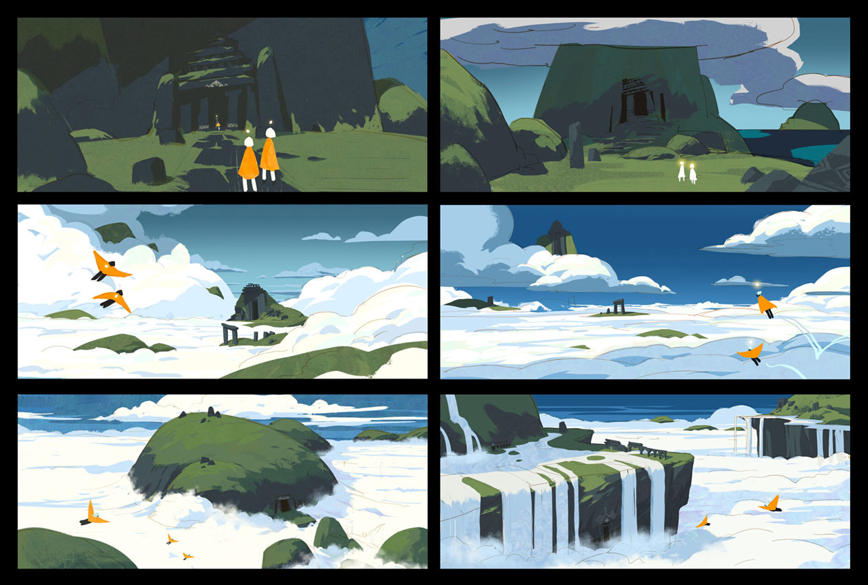 Daylight Prairie Sketches from Sky: Children of the Light