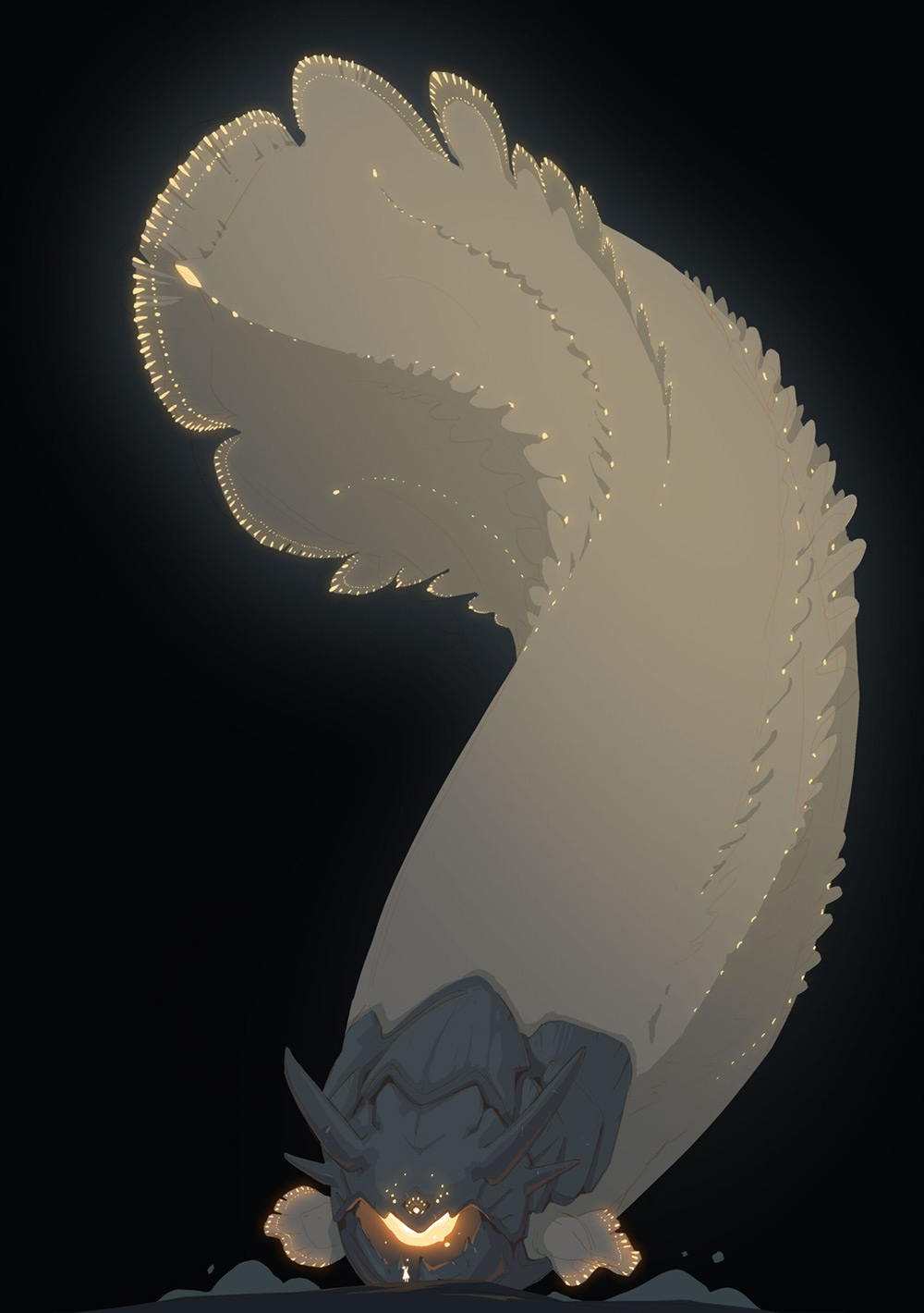 Sky Creature Fish Artwork from Sky: Children of the Light