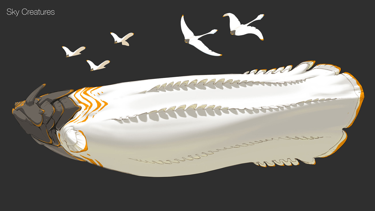 Sky Creature Fish Art from Sky: Children of the Light