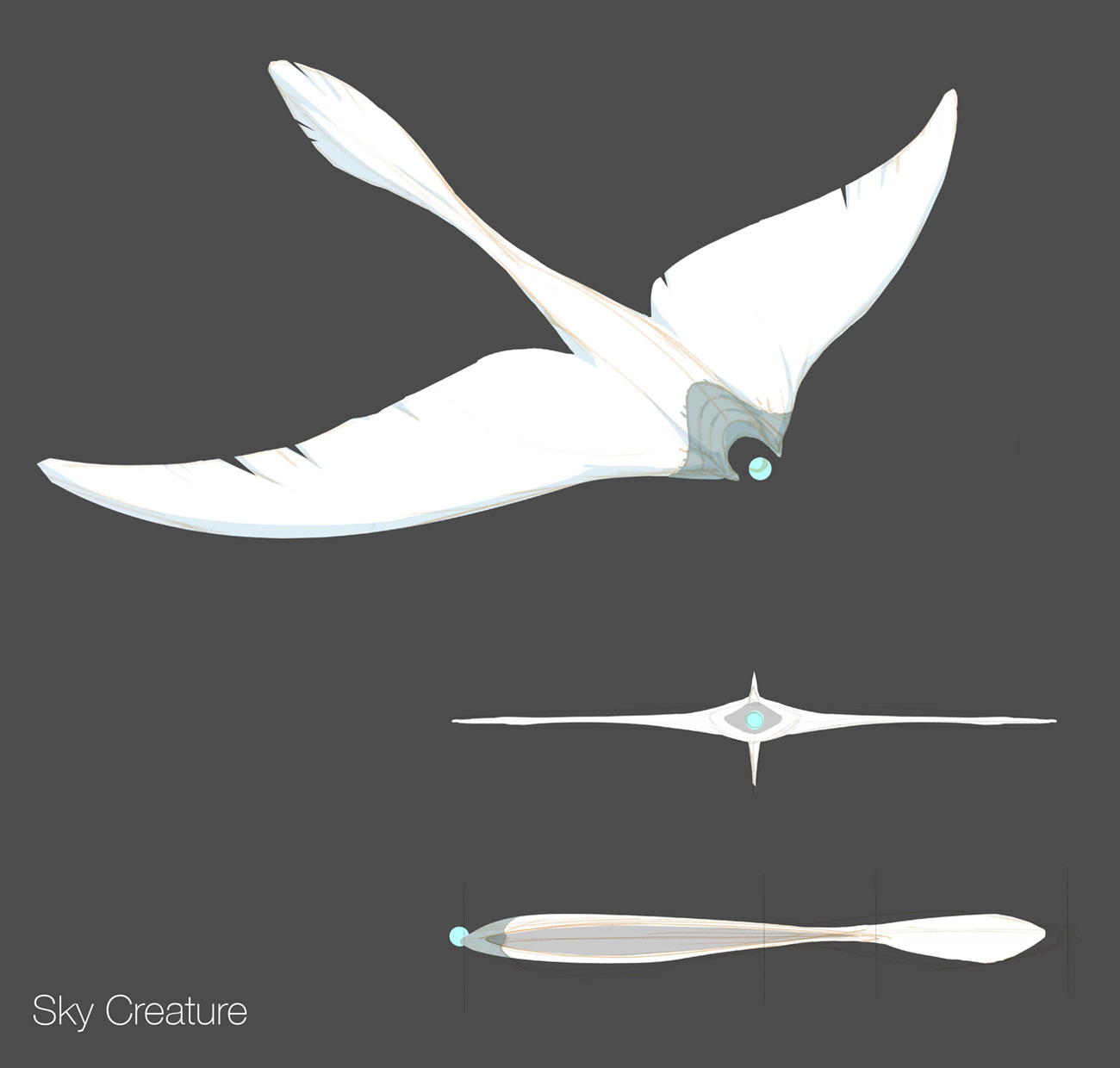 Sky Creature Art from Sky: Children of the Light
