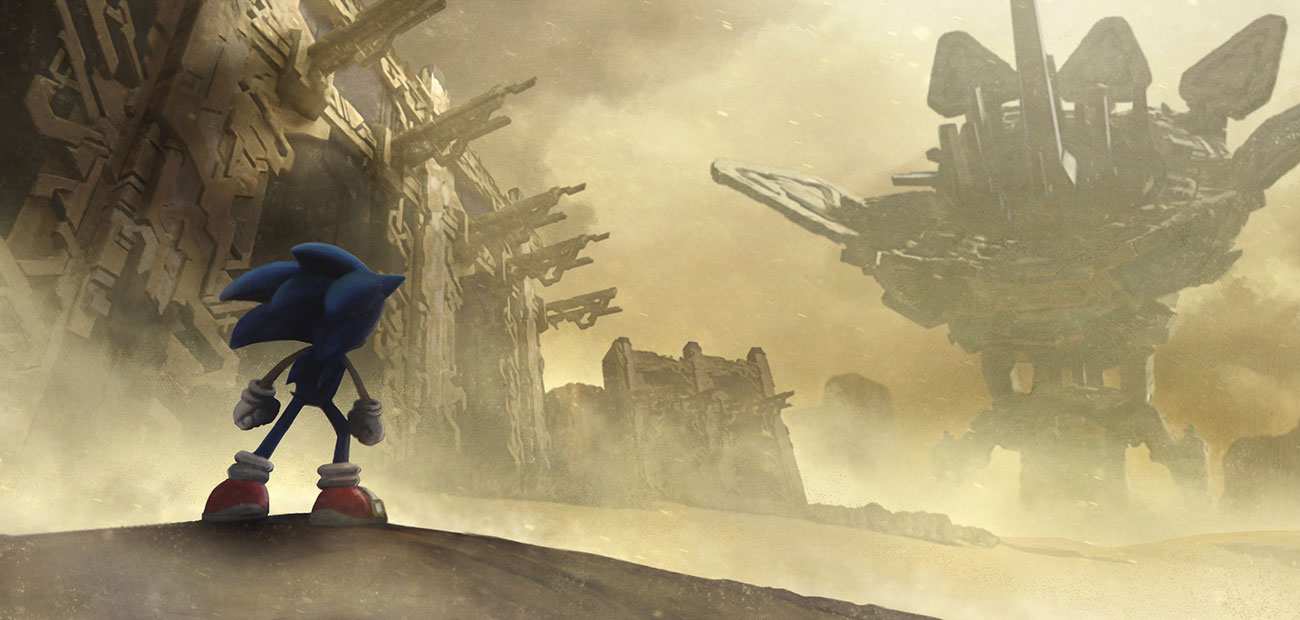 Ares Island Concept Art from Sonic Frontiers