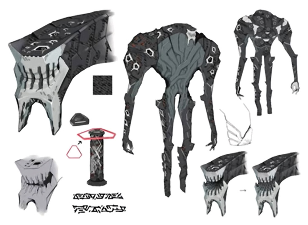 Giganto Concept Art from Sonic Frontiers