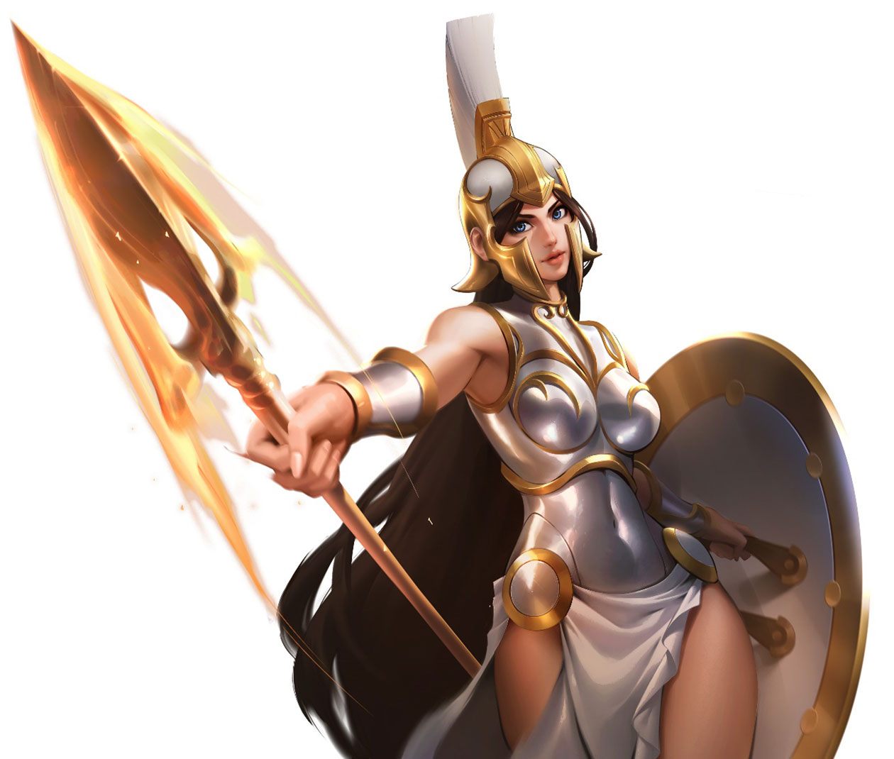 Athena Art from Street Fighter: Duel