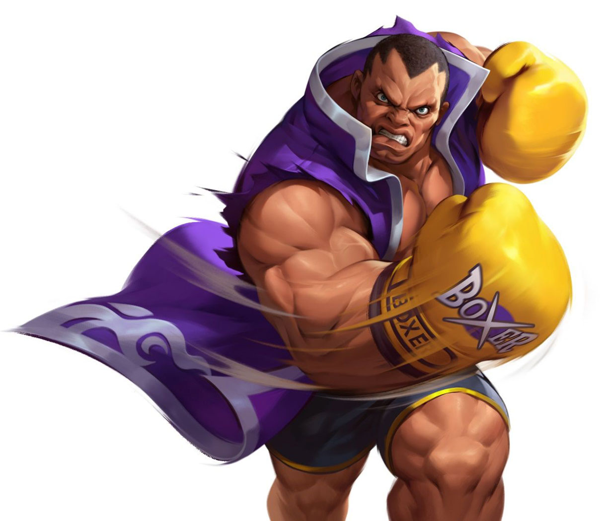 Boxing Champion Balrog Art from Street Fighter: Duel