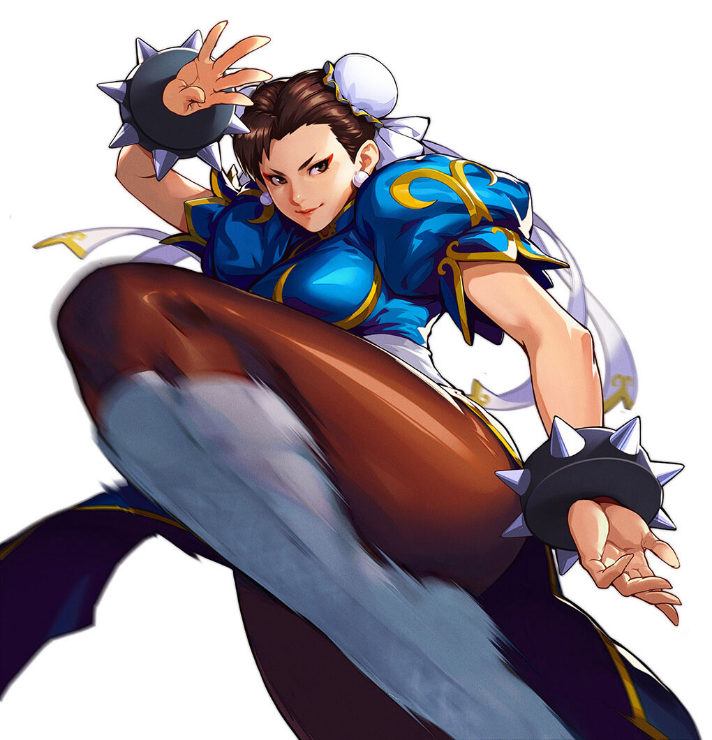 Chun-Li Promo Art from Street Fighter: Duel