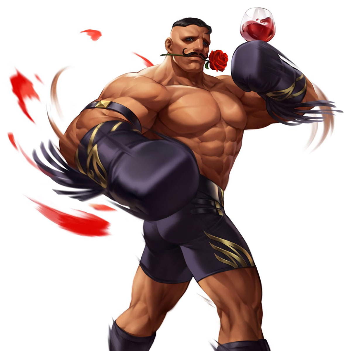 Coquettish Dudley Art from Street Fighter: Duel