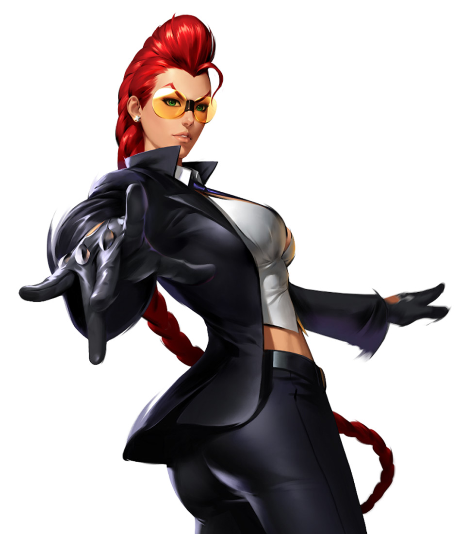 Crimson Viper Art from Street Fighter: Duel