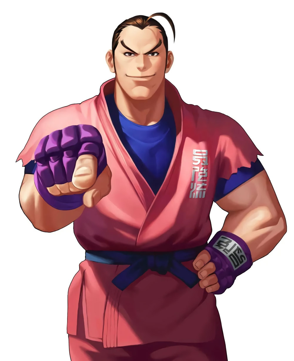 Dan Hibiki Artwork from Street Fighter: Duel