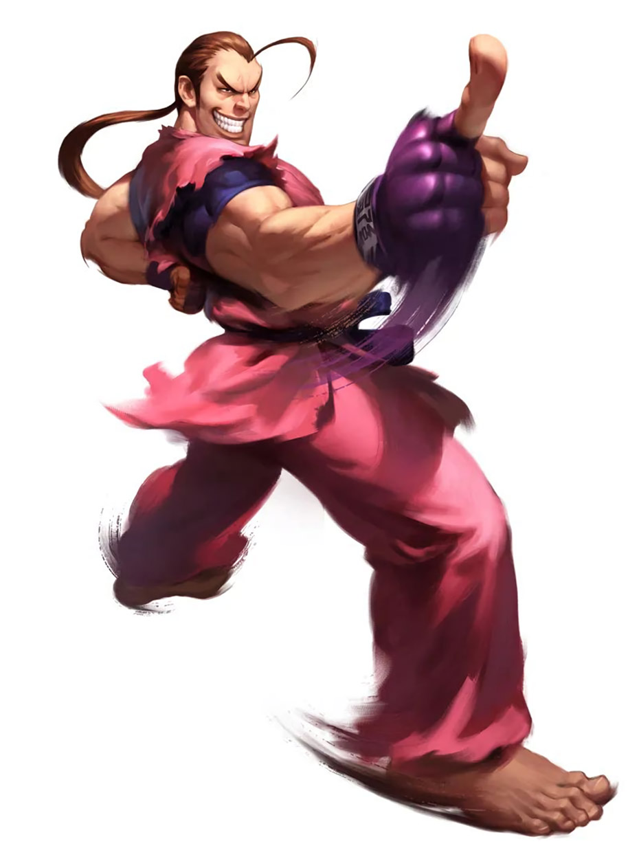 Dan Hibiki Art from Street Fighter: Duel