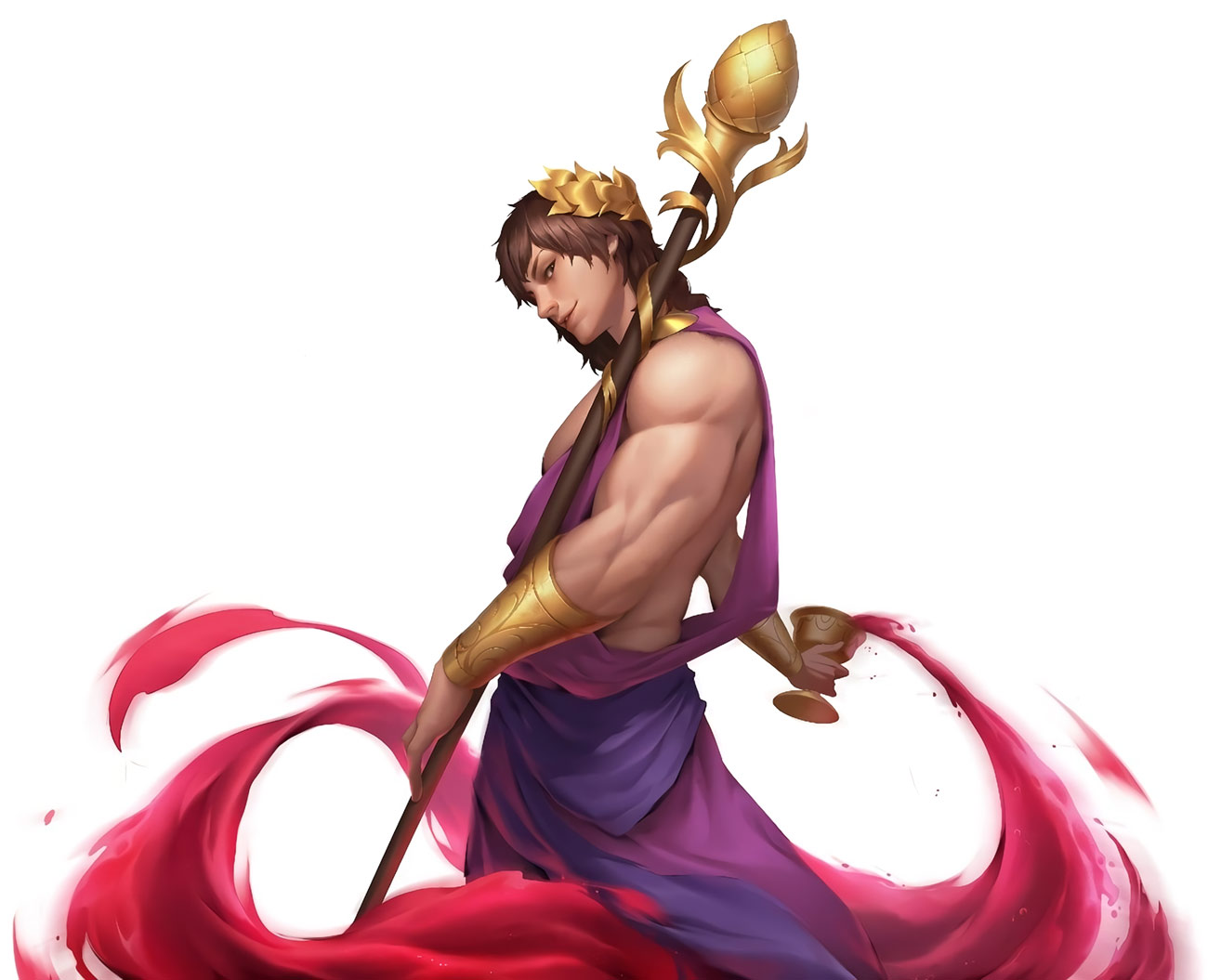 Dionysus Art from Street Fighter: Duel