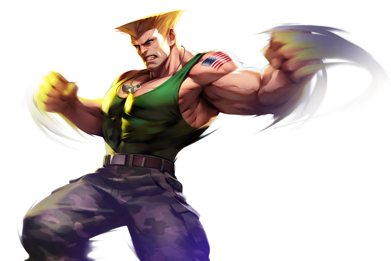 Guile Art from Street Fighter: Duel