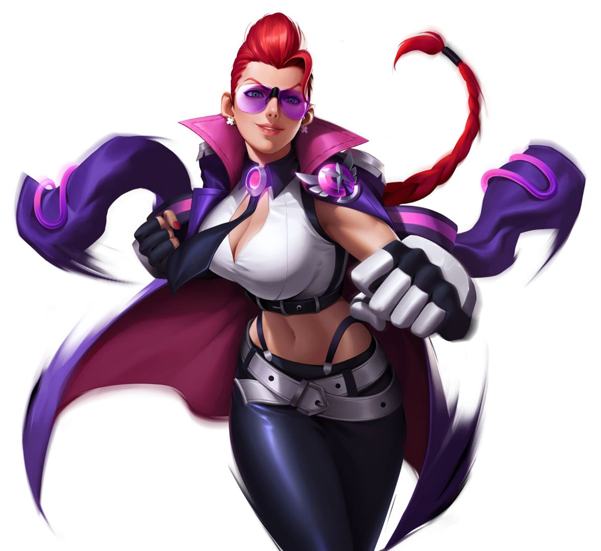 Heavenly King Crimson Viper Art from Street Fighter: Duel
