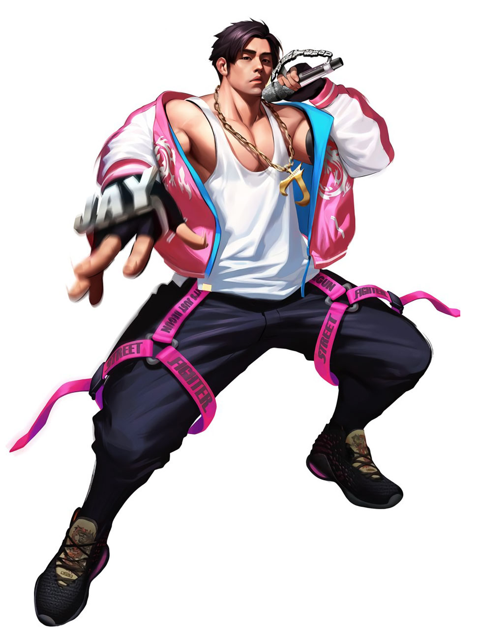 Jay Chou Artwork from Street Fighter: Duel