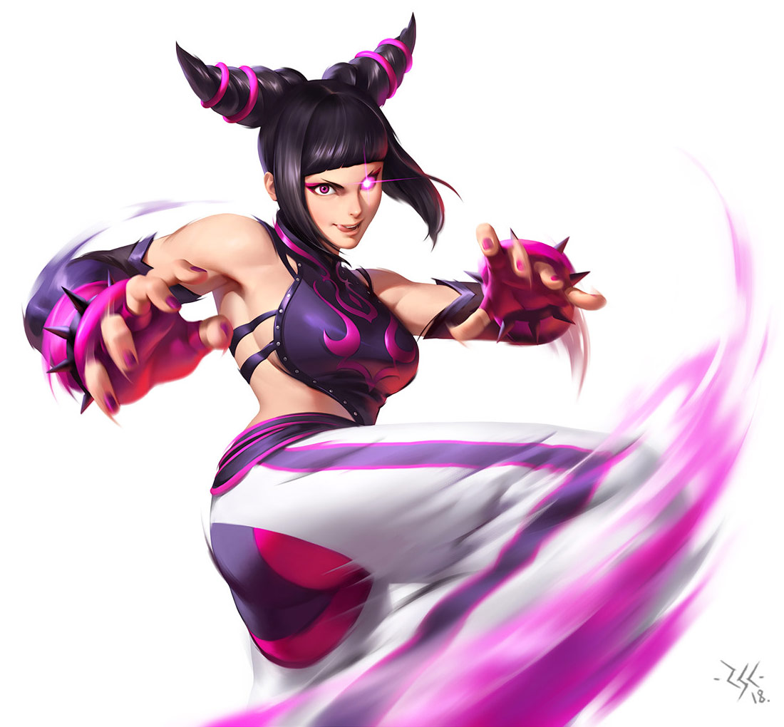 Juri Art from Street Fighter: Duel