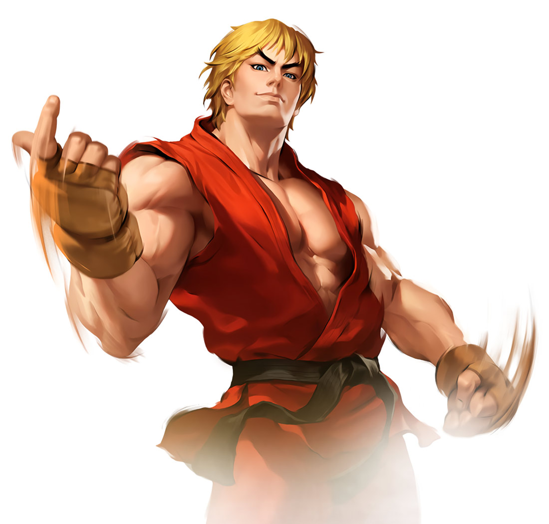 Ken Art from Street Fighter: Duel