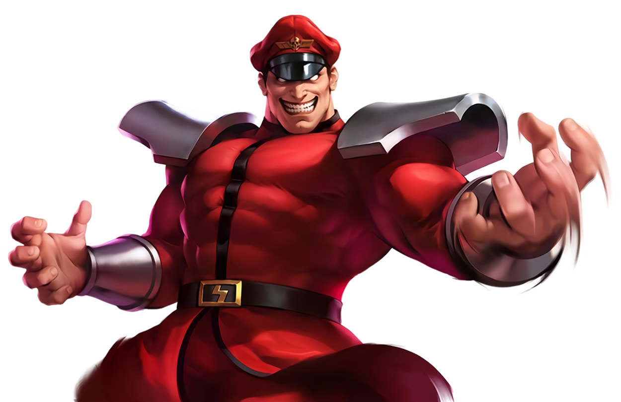 M Bison Art from Street Fighter: Duel
