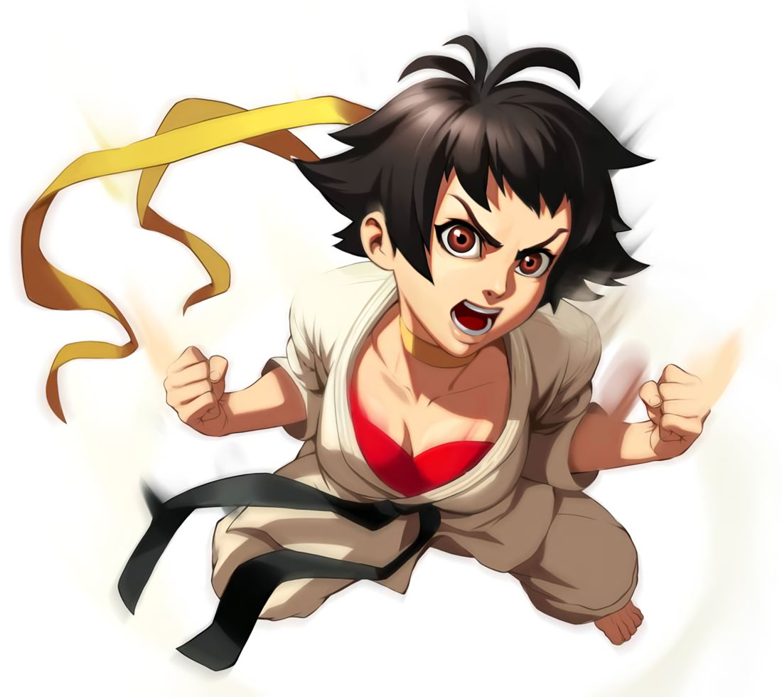 Makoto Art from Street Fighter: Duel